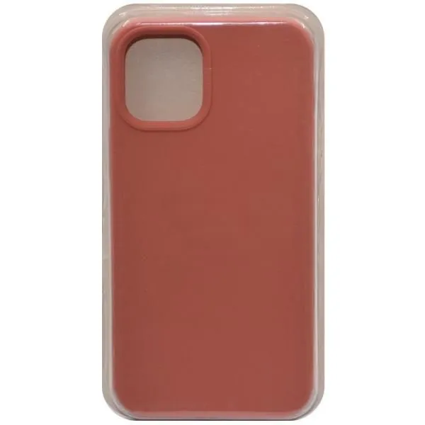 Чехол - накладка совместим с iPhone 12 mini Soft Touch (Софт Тач) светло-персиковый 27 /с логотипом/