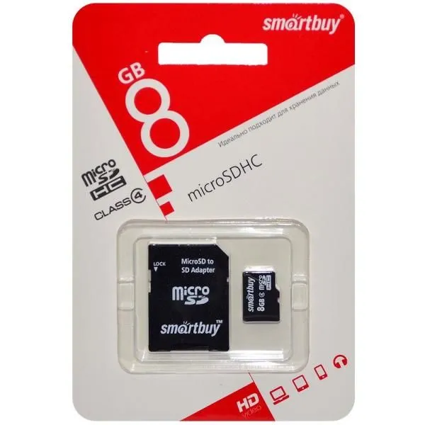 8GB SmartBuy MicroSDHC class 4