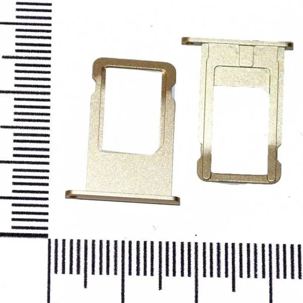Держатель сим совместим с iPhone 6 Plus золото