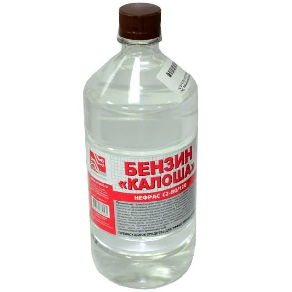 Бензин-растворитель "Калоша" (Нефрас C2-80/120) (1л, 0,7кг)