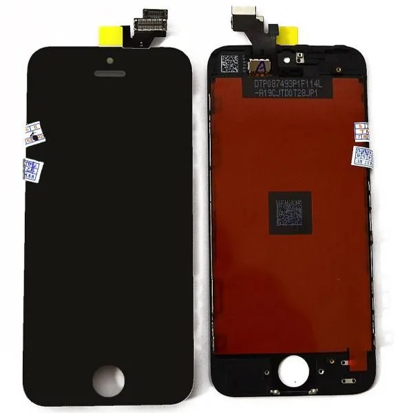 Дисплей совместим с iPhone 5 + тачскрин + рамка черный (матрица orig)