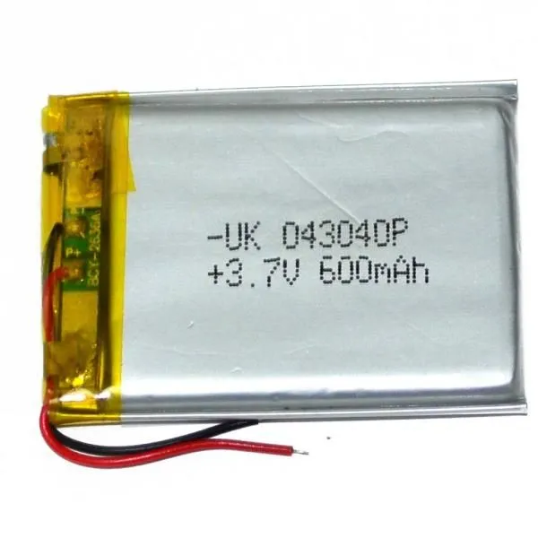 Аккумулятор универсальный 30х40х4 600mah (043040p)
