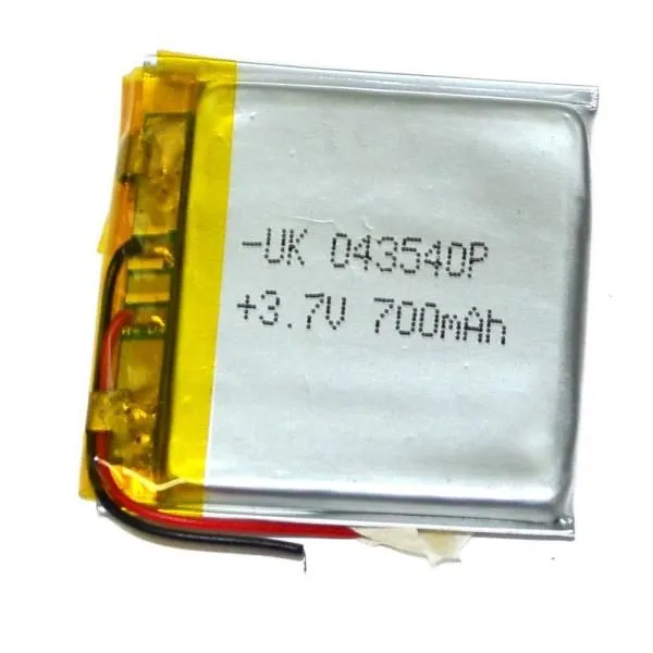 Аккумулятор универсальный 35х43х3 700mah (043540p)