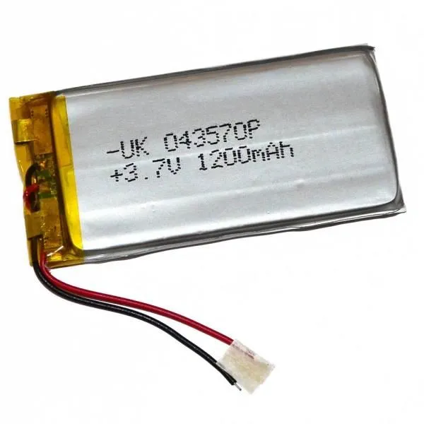 Аккумулятор универсальный 34х73х4 1200mah (043570p)