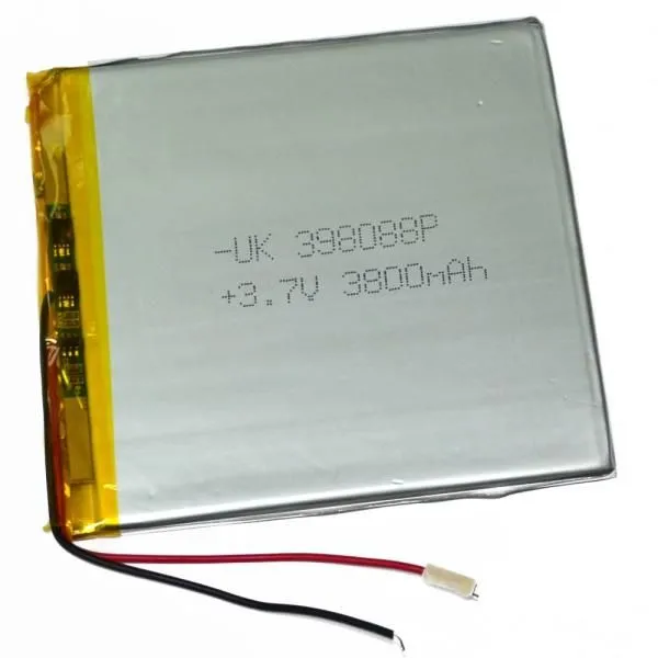 Аккумулятор универсальный 80х88х4 3800mah (398088p)