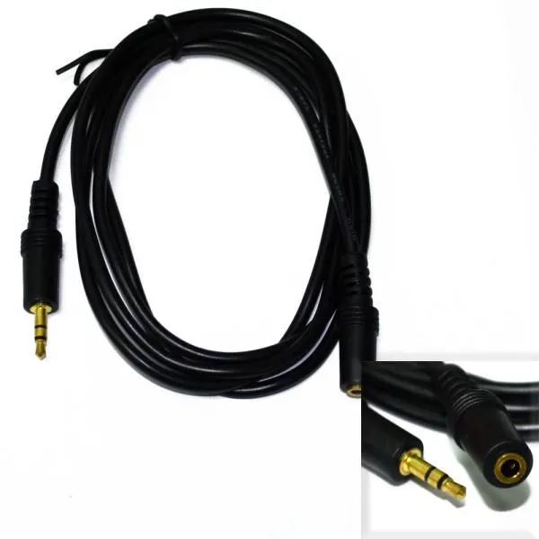 Кабель AUX - удлинитель mini-jack 3.5 (1,5м)