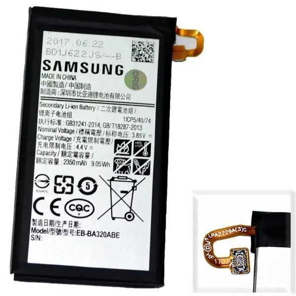 Аккумулятор EB-BA320ABE, совместим с Samsung High Quality/MT
