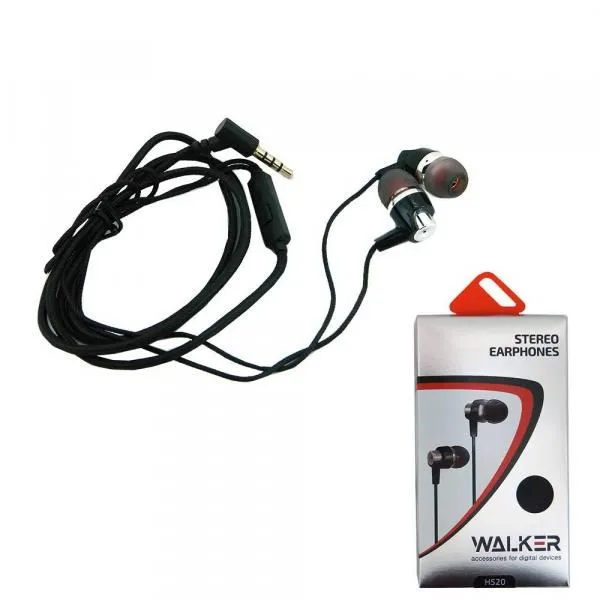 Наушники внутриканальные WALKER H520 черный