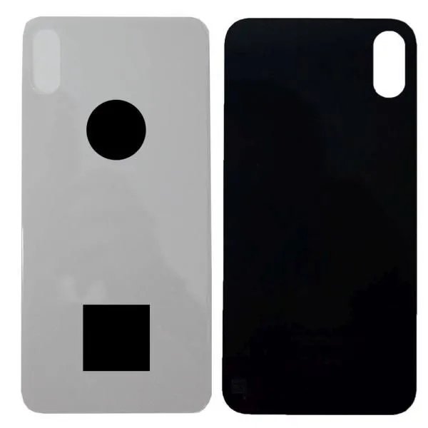 Стекло задней крышки совместим с iPhone Xs серебро orig Factory