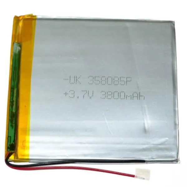 Аккумулятор универсальный 80х80х3 3800mah (358085p)