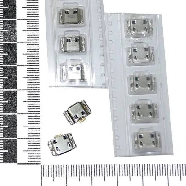 Системный разъем совместим с Samsung i8910/i9000/S7220 USB (10шт)
