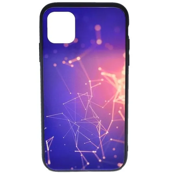 Чехол - накладка совместим с iPhone 11 Pro Max (6.5") "Стеклянный кейс" Созвездие Вид 06