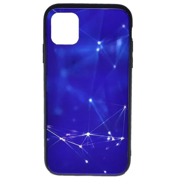 Чехол - накладка совместим с iPhone 11 Pro Max (6.5") "Стеклянный кейс" Созвездие Вид 11