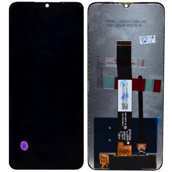 Дисплей совместим с Xiaomi Redmi 9A/9C/10A (M2006C3MNG/220233L2G/M2006C3LG) + тачскрин черный ORIG FACTORY