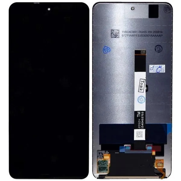 Дисплей совместим с Xiaomi Poco X3 /X3 NFC/X3 Pro /Mi 10T Lite (M2007J20CG) + тачскрин черный (матрица orig)