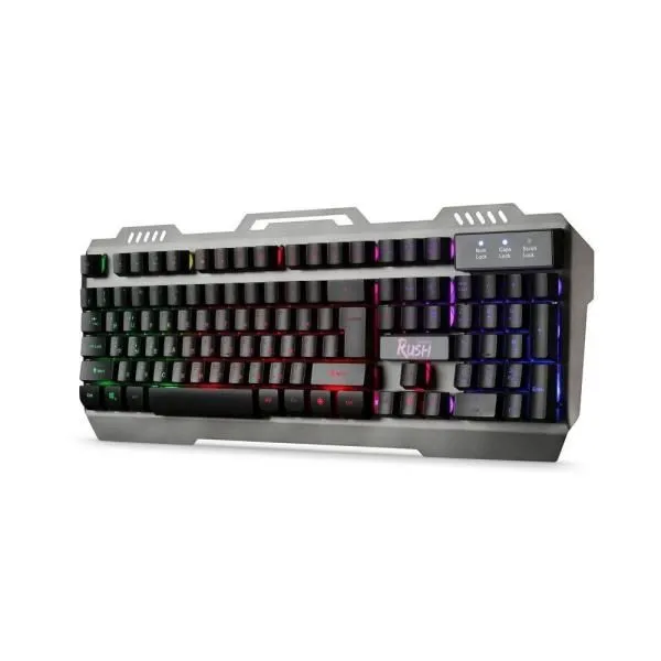 Клавиатура проводная игровая SMARTBUY Rush Metal Heart 354 черный