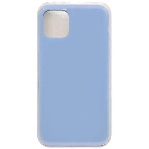 Чехол - накладка совместим с iPhone 11 Pro Max (6.5") Soft Touch (Софт Тач) пыльно-голубой 44 /с логотипом/