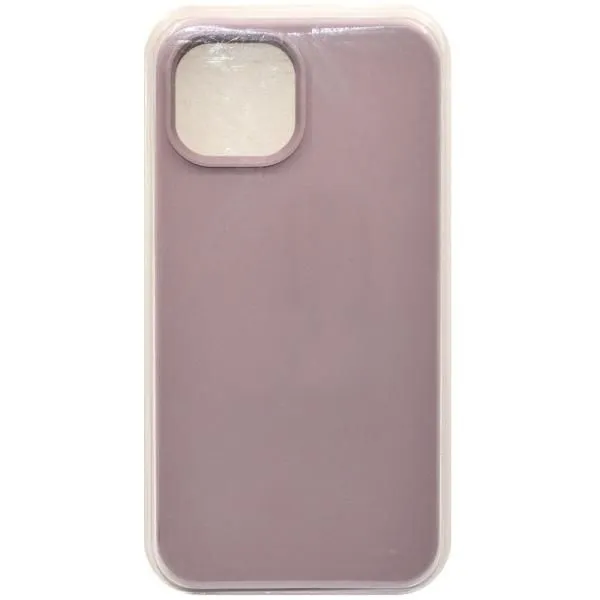 Чехол - накладка совместим с iPhone 13/14 (6.1") Soft Touch (Софт Тач) серый 7 /с логотипом/