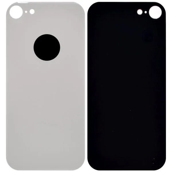Стекло задней крышки совместим с iPhone 8 белый /увеличенный вырез камеры/
