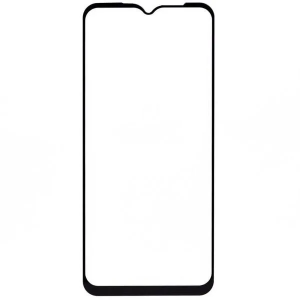 Защитное стекло совместим с Samsung Galaxy A14 4G YOLKKI Progress 2,5D с рамкой черное /в упаковке/