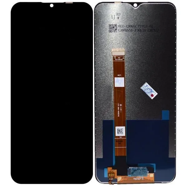Дисплей совместим с Realme C21Y/C25Y (RMX3261/RMX3269) + тачскрин черный