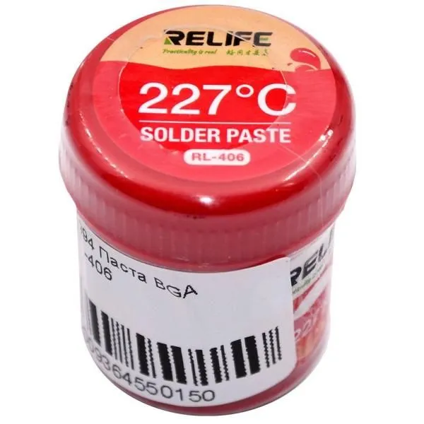 Паста BGA RELIFE RL-406 40g 227°C
