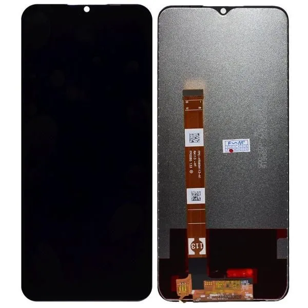 Дисплей совместим с Realme C25s/Realme C25/Oppo A56/A16/A16S/A54s/Narzo 50A (RMX3191/RMX3195) + тачскрин черный