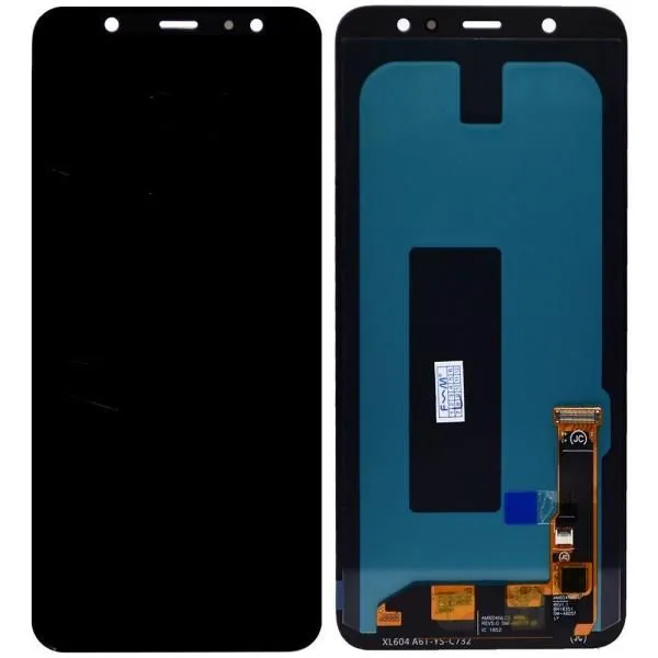 Дисплей совместим с Samsung SM-A605F/A605FN/DS/Galaxy A6+ (2018) + тачскрин черный OLED