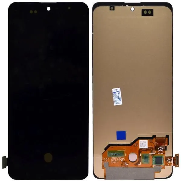 Дисплей совместим с Samsung SM-A515F/A516F/M317F/Galaxy A51/A51 5G/M31s + тачскрин черный OLED