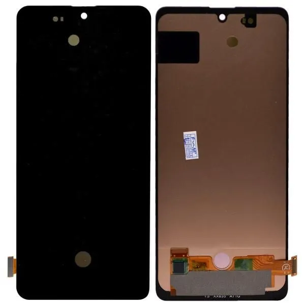 Дисплей совместим с Samsung SM-A715F/Galaxy A71 + тачскрин черный OLED