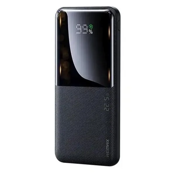 Аккумулятор внешний 10000mA REMAX Cynlle RPP-622 (2USB, Type-C, QC 22.5W, PD 20W) черный