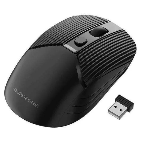 Мышь беспроводная BOROFONE BG5 черный