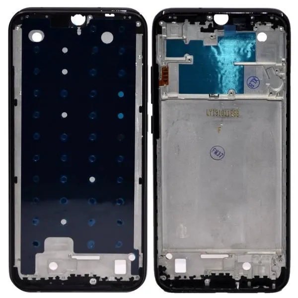 Средняя часть корпуса совместим с Xiaomi Redmi Note 8/Note 8 (2021) черный orig Factory AA