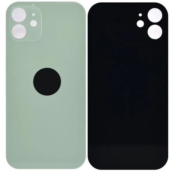 Стекло задней крышки совместим с iPhone 11 зеленый (Green) литое orig Factory