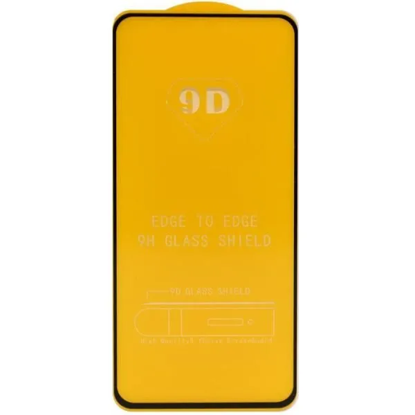 Защитное стекло совместим с Xiaomi 13T 2,5D с рамкой черное /тех.пак/