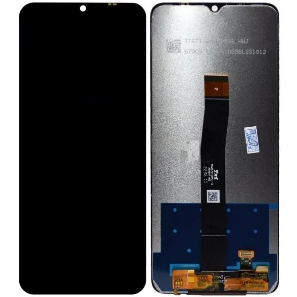 Дисплей совместим с Xiaomi Redmi 12C/Poco C55 (22126RN91Y/22120RN86C/22127PC95G) + тачскрин черный ORIG FACTORY