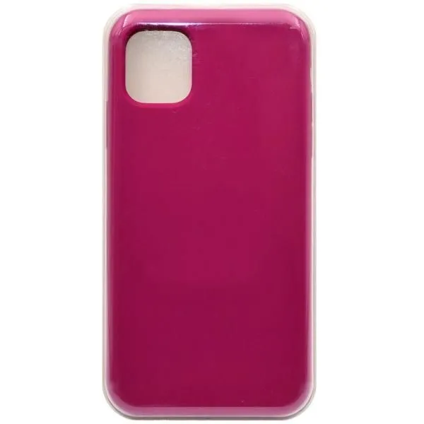 Чехол - накладка совместим с iPhone 11 Pro Max (6.5") Soft Touch (Софт Тач) темно-лиловый 54 /с логотипом/