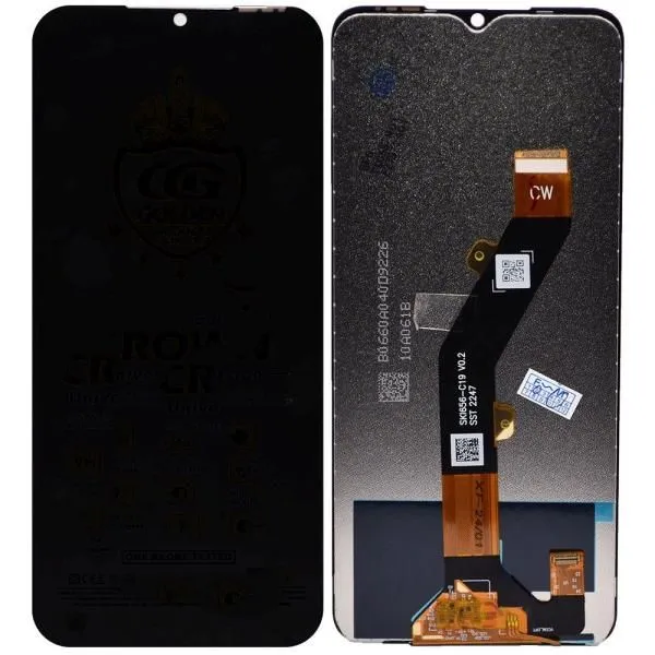 Дисплей совместим с Infinix Hot 30i/ Infinix Smart 7 Plus/Tecno Pop 7/Itel S23 + тачскрин черный (матрица orig)