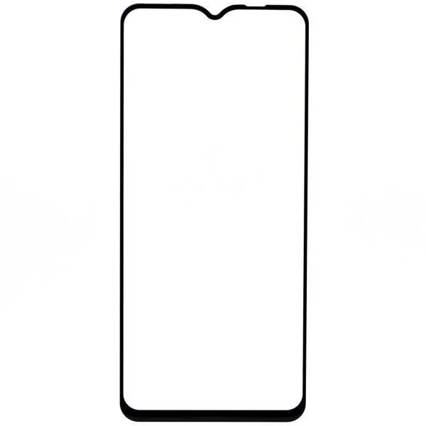 Защитное стекло совместим с Xiaomi Redmi A1 Plus/A2 Plus YOLKKI Progress 2,5D с рамкой черное /ЁЛКИ/тех.пак.