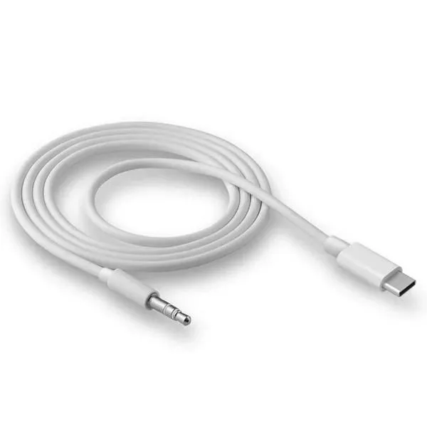 Переходник для наушников WALKER WA-022 Type-C - mini-jack 3.5 (F) белый